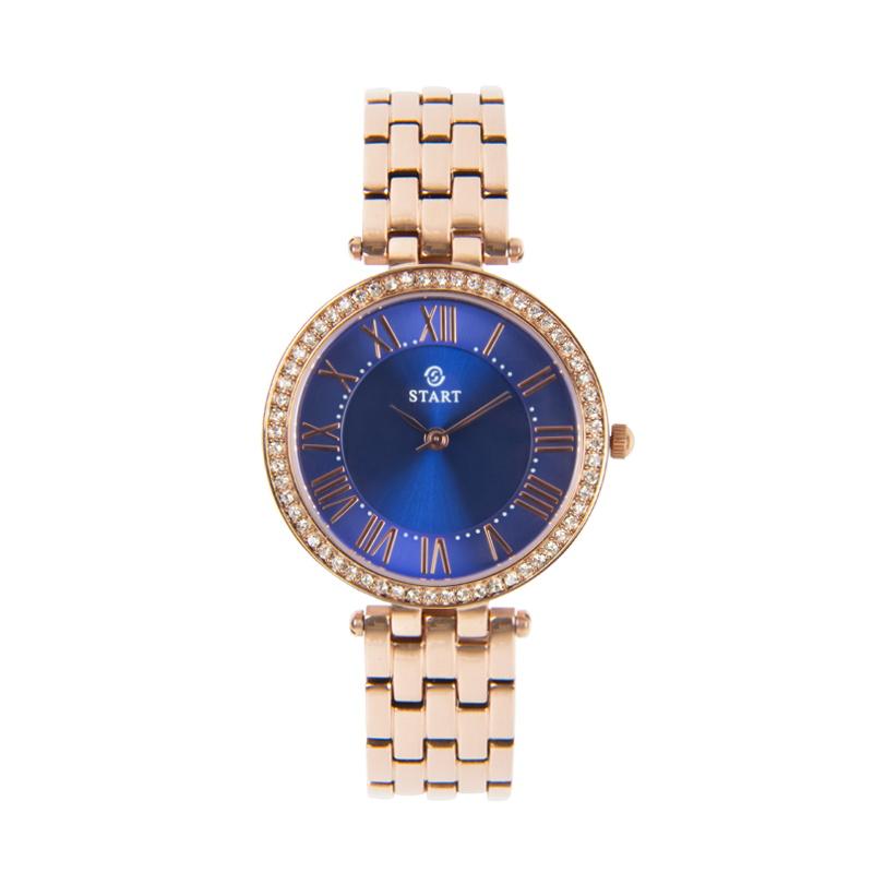 Start Moda kadın saati Kuvars İzle Zarif Roma Alfabesi Kadran Metal kadın saati Çeşitli Renkler