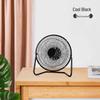 Portable 4-6.8 Inch Wrought Iron USB Desktop Fan - Quiet, Compact for Office, Dorm