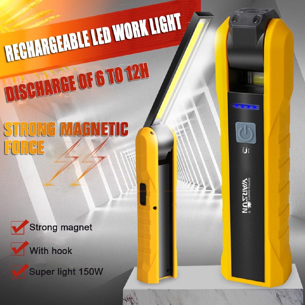 10W Led Work Light Portable COB Worklight Lamp Work Lamp Werklamp Flashlight XPE Working Light Searchlight USB