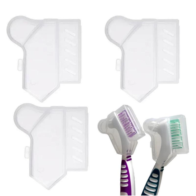 3/1Pcs Dental Brush Protector Covers Breathable With Vent Holes Portable Dental Brush Head Storage Case Home Or Travel