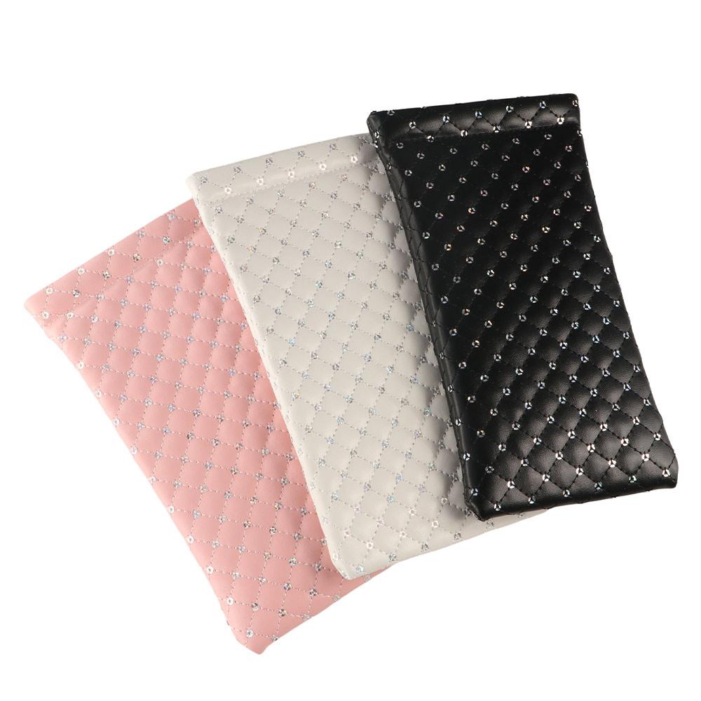 

Женские очки для чтения, чехол для очков с блестками, чехол для очков, защитный чехол для солнцезащитных очков розовый