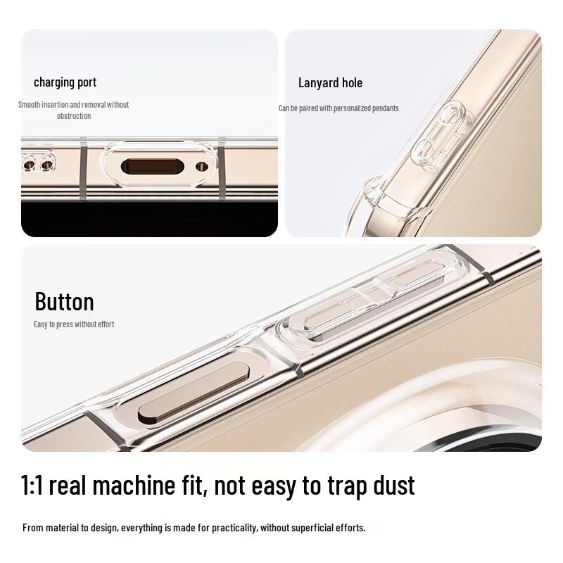 UGREEN Crystal Clear Ultra-Thin Phone Case for Huawei Mate 80/80 Pro