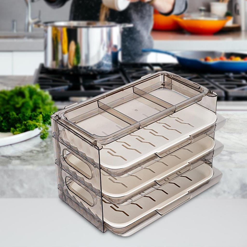 Food Storage Containers Serving Tray Kitchen Organizer Fridge for