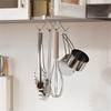 304 Stainless Steel Coffee Cup Holder Multifunctional Cup Hanging Storage Mug Holder  Under Cabinet