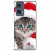 For Moto Edge 50 Fusion Case Silicone Space Animal TPU Soft Black Cover For Motorola Edge 50 Fusion Cases 50Fusion Cool TPUCover