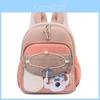 Kids Dualcolor Cartoon School Bag With Soft Polyester Lining For Outdoor Travel