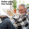 48 LED Hands Release Magnifying Glass 2X Zoom Large Lens Cold Warm Natural Light For Closes Up Tasks Elderly Use