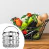 Snack Basket Food Container Colander Multi Functional Stainless Steel Storage Baskets Sturdy for