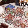 Panda House 3D Cartoon Pet Stickers: DIY Miniature Landscape & Educational Journal Decorations