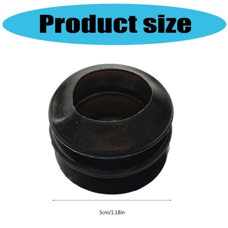 10Pieces Practical Sturdy Rubber Gasket Seal Convenient for Stove Knob Protective Against Moisture and Greases