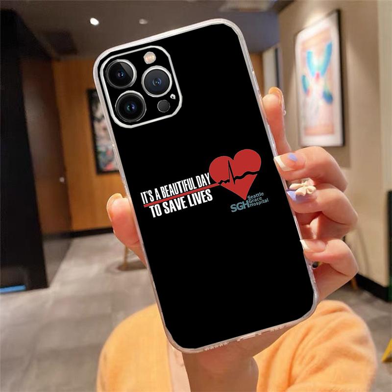 

Phone Case For iphone 17ProMax Air 16 15 14 13 Pro Max 15 16 Pro 15Plus American TV Greys Anatomy iphone 13
