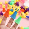 20Pcs Cartoon Mini Expression Bouncing Doll Toys for Kids Birthday Party Favors Baby Shower Gift Goodie Bag Piniata Fillers