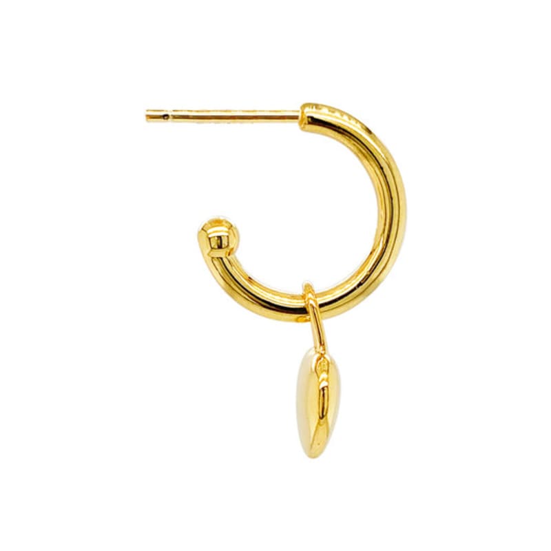 ALLJEWELRIZE HIDDEN FRESHNESS EARRINGS_gold (PEACH)