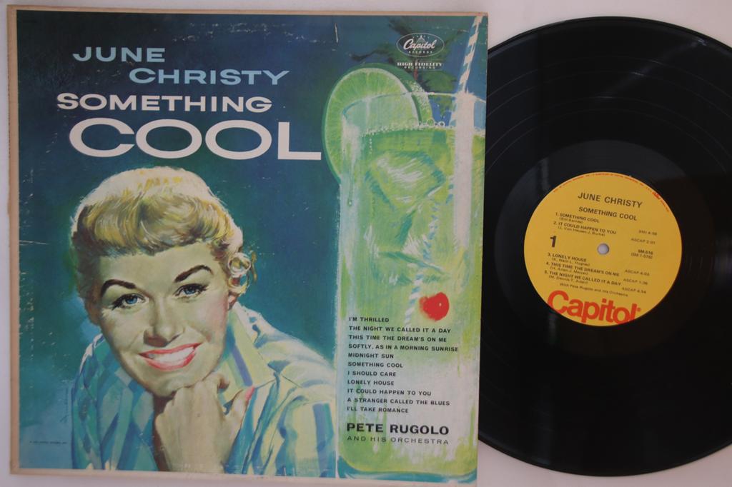 LP Record JUNE CHRISTY - Something Cool SM516 CAPITOL 1975 US Jazz Used