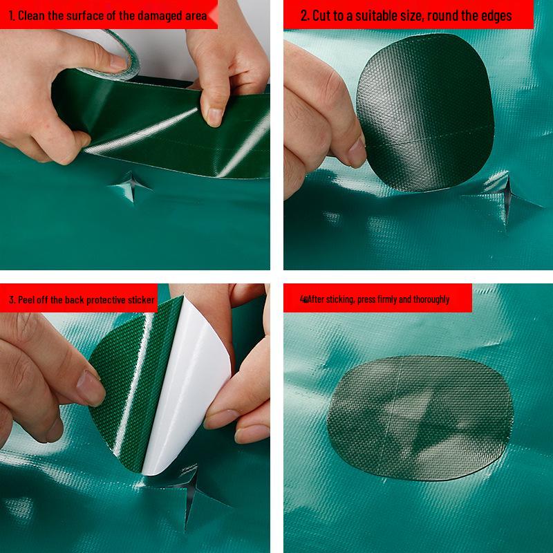 Vodotěsná samolepicí opravná páska na plachty pro venkovní použití