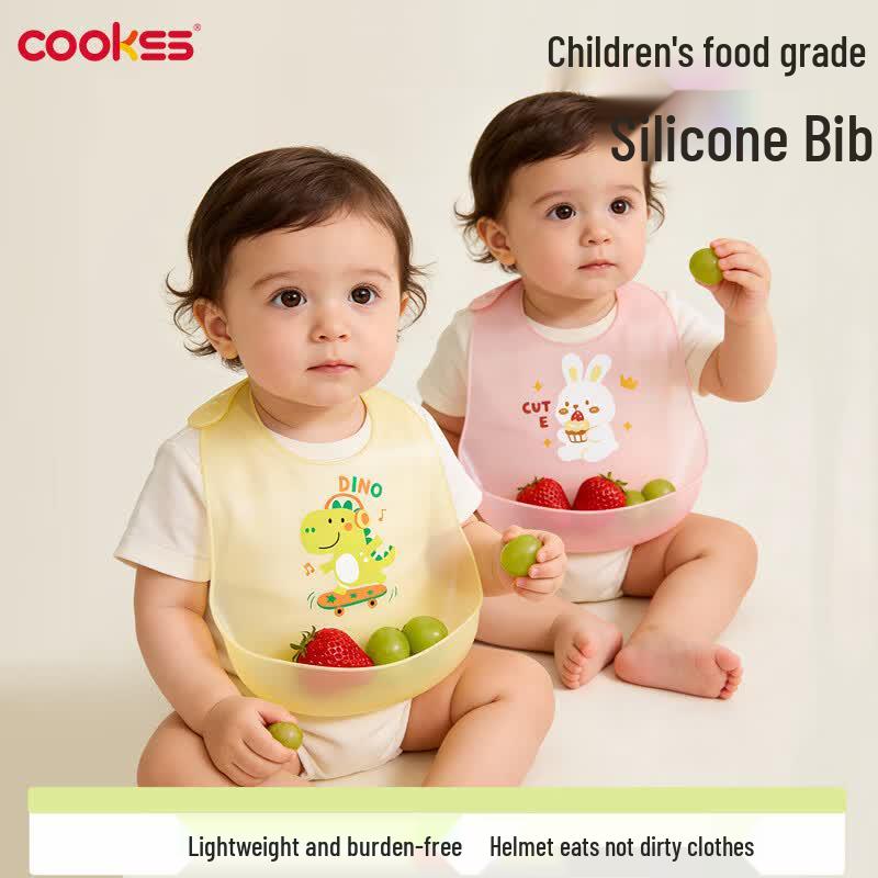 COOKSS Waterproof Mealtime Bibs