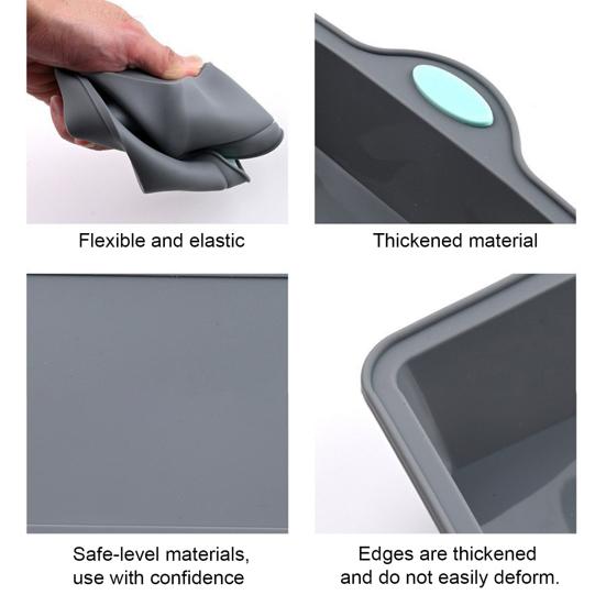Silicone Cake Mold Non-Stick Heat Resistant Easy Bread Loaf Pan Release Bread Baking