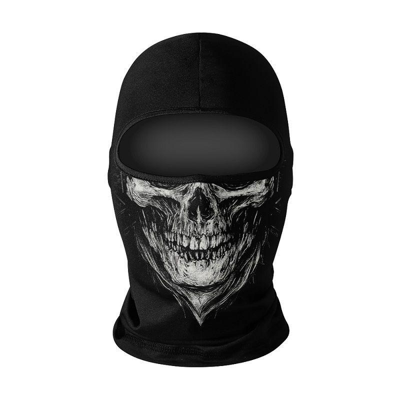 Unisex Ice Silk Breathable Motorcycle Face Mask for Summer Riding & Sun Protection