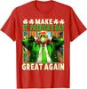 Make Saint Patricks Day Great Again Funny Trump Unisex T-Shirt