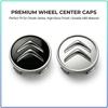 4Pcs 60MM Car Wheel Center Hub Cap Tire Rim Cover Decoration For Citroen C1 C2 C3 C4 C4L C5 C6 C8 DS3 DS4 DS5 DS6 LS Berlingo Picasso c elysee