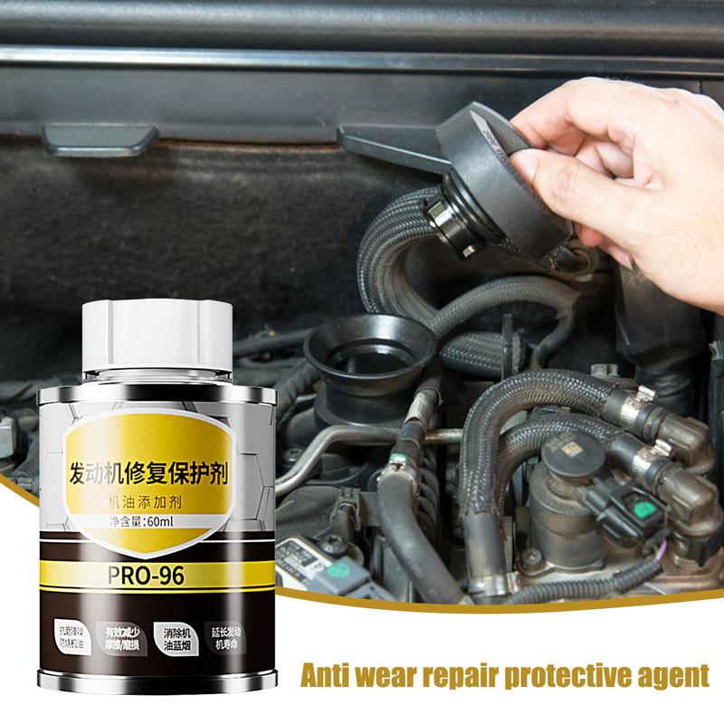 Engine Protector Oil 60ml Car Engine Restoration Anti-Fraction Agent Vehicle Engine Oil Supplies Protectant For Engine
