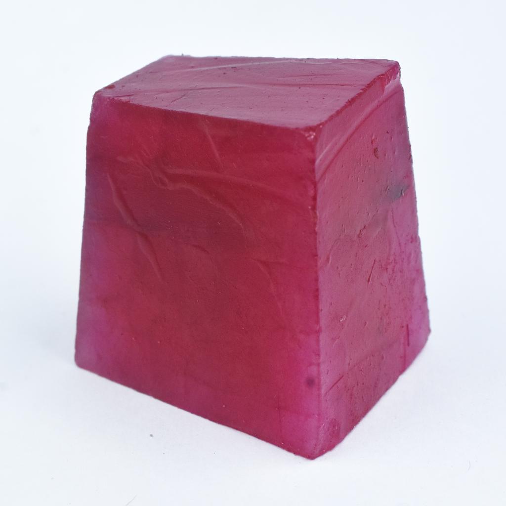 Natural Red Ruby Rough 613.05 Ct Certified Uncut Loose Gemstone AR-1956
