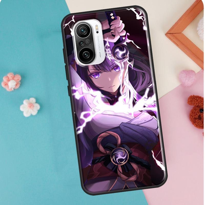 Чехол Genshin Impact Raiden Shogun Baal для Xiaomi Mi 11T Pro 12X10T Mi 11 Lite, чехол для телефона POCO X3 Pro GT X4 F3 M3 M4 Mi 9T (9T Pro)