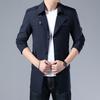Spring Autumn Men Trench Coats Superior Quality Buttons Male Fashion Outerwear Jackets Windbreaker Plus Size 5XL
