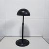 Adjustable Bright White Wig Stand - Telescopic and Lifting Design for Hairpieces and Art.