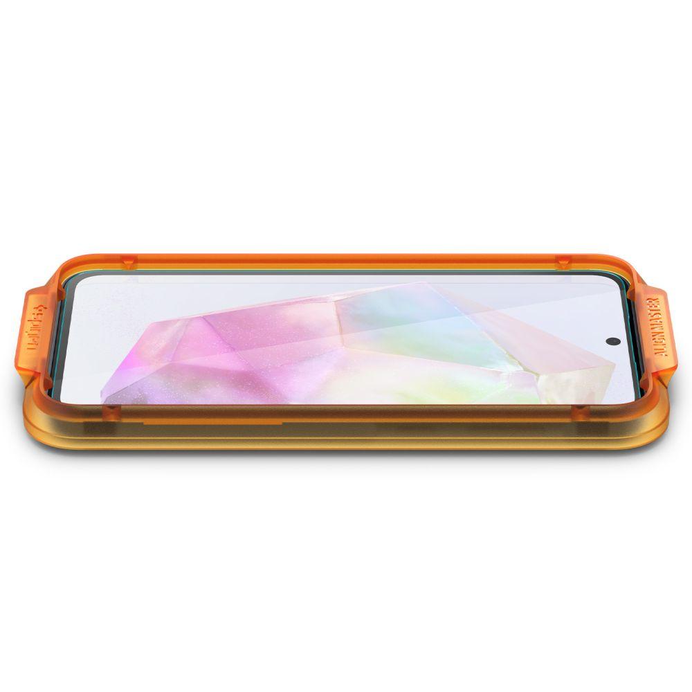 Spigen Alm Glas.tr Tempered Glass 2-Pack Galaxy A35 5G Clear