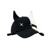 Cotton Baseball Caps Fox Ear Peaked Cap Unisex Sunscreen Hat  Spring Autumn