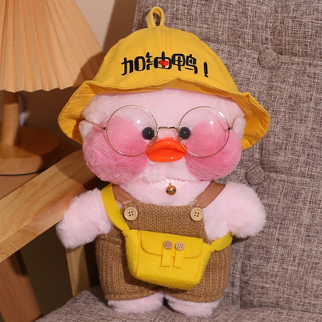 30 Cm Wearing Yellow Doll Plush Plush Toy Doll Birthday Gift Plush Toy Doll