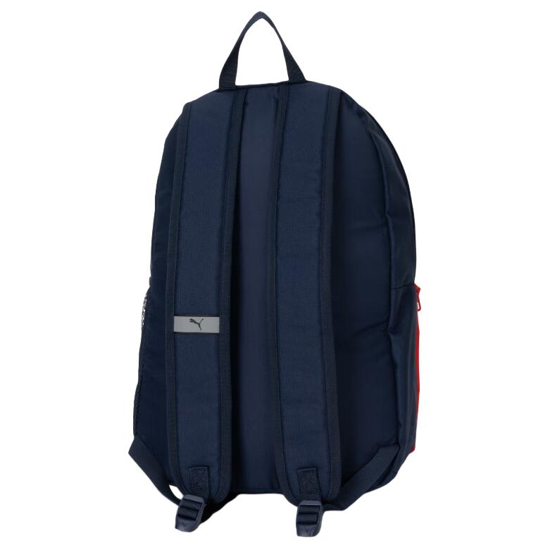 New PUMA Fabric Backpack Mini Unisex Marine Blue & Red & White 090468-10