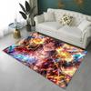 Dywanik Kreskówka Anime 3D One Piece do Pokoju Zabaw, Sypialni, Salonu, Sofy, Wystroju Domu, Dywanik dla Dzieci do Strefy Gier, Antypoślizgowa Mata Podłogowa