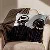 Band Cool Daft Punk  Pillow Case Pillow Case Living Room Sofa Cushion Cover Suitable For Home Bedroom Room Decoration