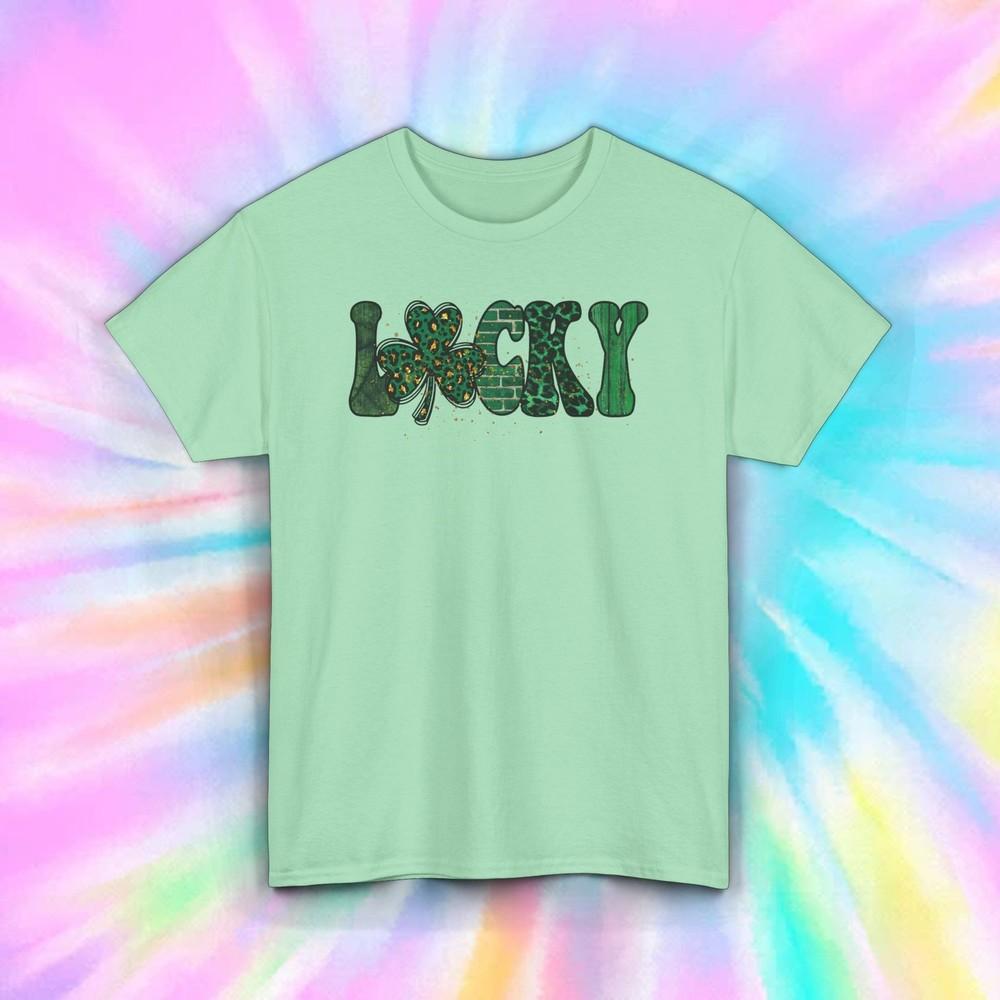 

Lucky Clover T-Shirt | St. Patrick s Day Shamrock Graphic Tee S-5XL 4XL
