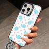 Whale P-Pattern  Phone Case For iPhone 17,16,15,14,13,12,11 Plus,Pro Max,XS,Colorful Silver Phone case Funda Cover