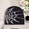Autumn & Winter Korean Style Spider Web Knit Beanie - Warm Wool, Versatile, Trendy