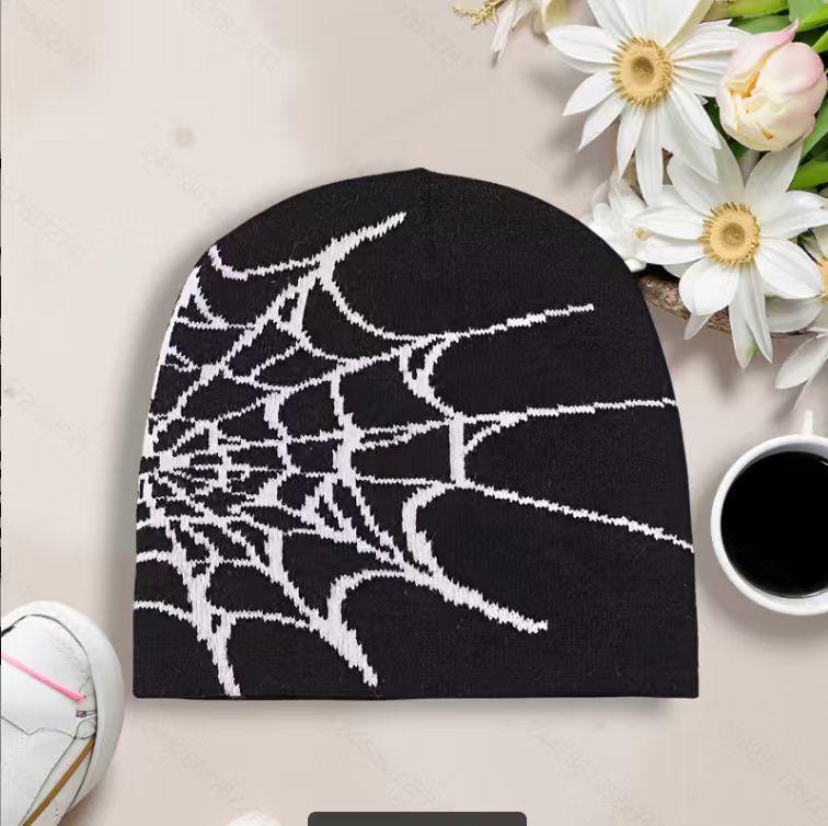 Herfst & Winter Koreaanse Stijl Spinnenweb Gebreide Muts - Warme Wol, Veelzijdig, Trendy
