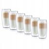 THERMAL GLASSES FOR LATTE MACCHIATO 350ml 6 pcs