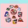 Cartoon Metal Brooches For Clothing And Bags Unique Design Geometric Style For All Genders