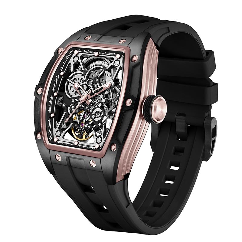 Summer Is Here TAKE THE CHANCE Eighty-three Mechanical Watch Hollow Out Automatic Movement Wristwatches Number 83 Watches