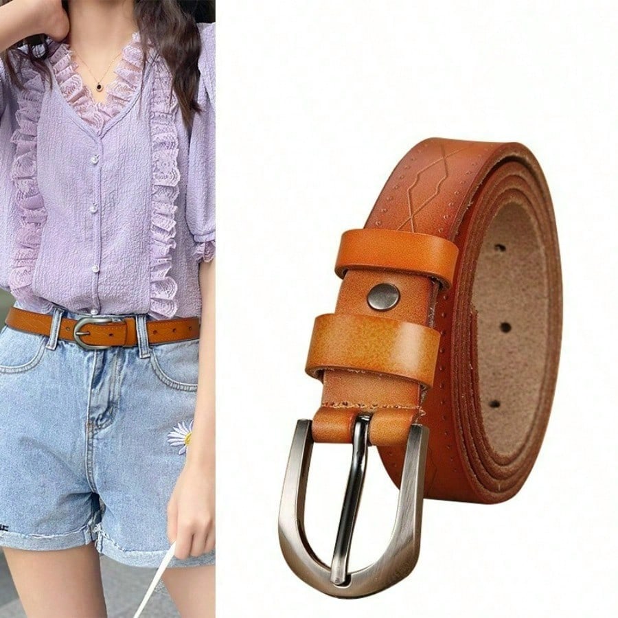 Ladies Belt, Vintage Belt Women's Casual Decorative Waist Belt