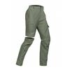 Men's Solid Color Casual Removable Overalls Outdoor Mountaineering Fishing Shorts Trousers Two Wear 7