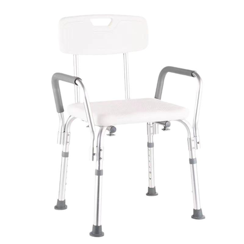 Non-Slip Shower Stool for Pregnant Women, Aluminum Alloy Safety Bath Chair