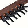 10pcs 6 inch Popular black Wood Working Clip Plastic DIY Clamp