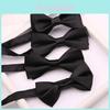 Classic Men Polyester Silk Bow Tie For Wedding Formal Attire Perfect For Grooms And Groomsmen