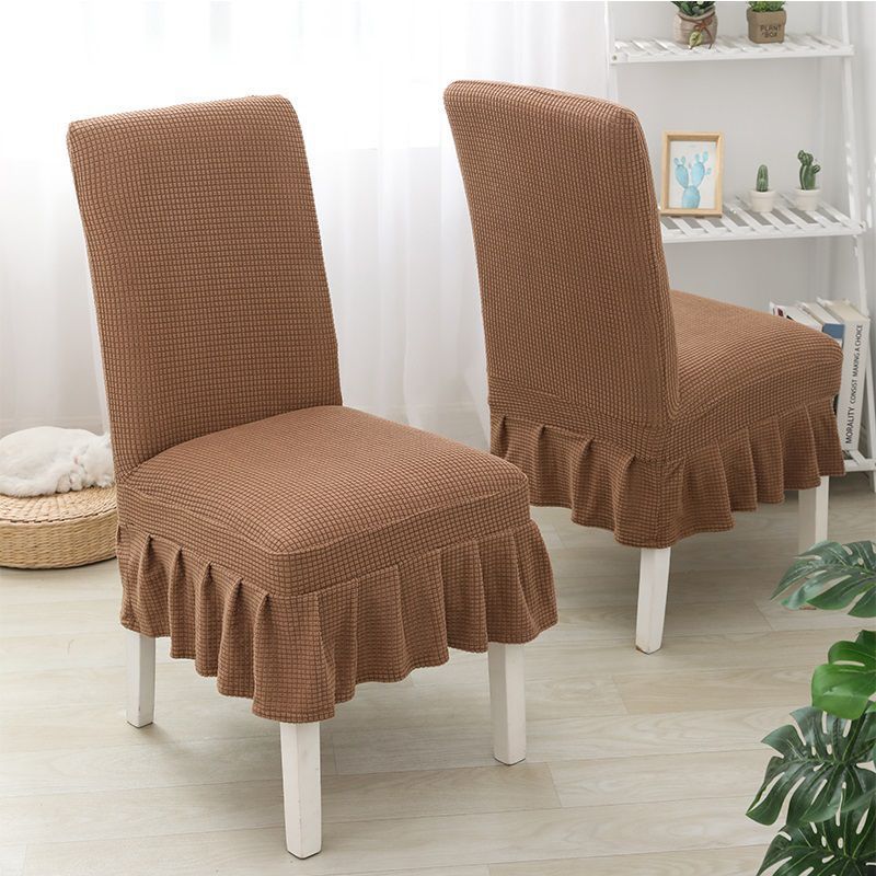 Universal Chair Covers Set Multi Piece Cushion Backrest Protector 1 2 4 6 Pack Adjustable Chair Durable And Easy To Clean Chair Slipcovers