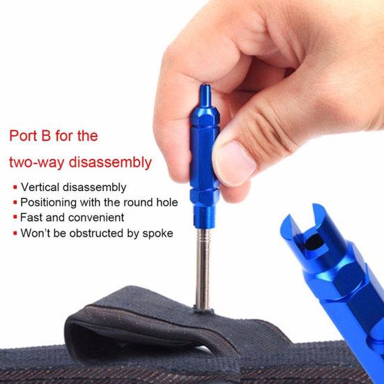 Road Bike MTB Bicycle Schrader Presta Valve Core Removal Tool Wrench Screwdriver