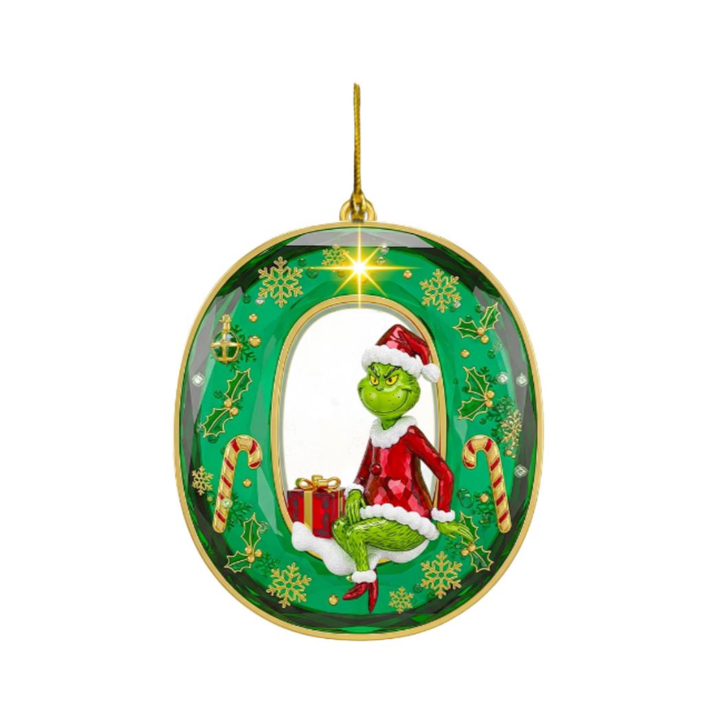 2D Christmas Decoration Pendant Christmas Tree Tag Theme Party Crafts Ornament